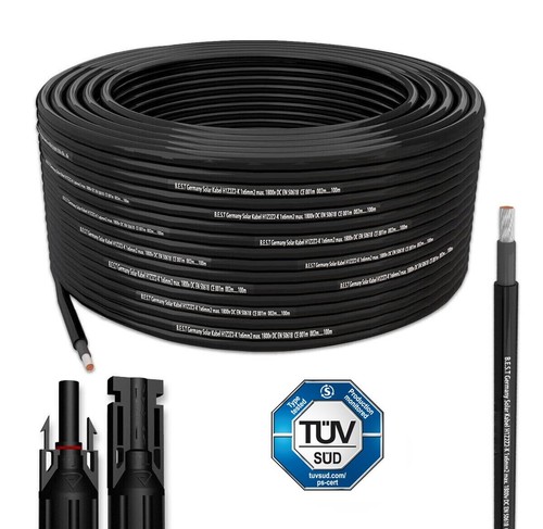 Solarkabel solarleitung 4mm - solarleitung, 4mm²