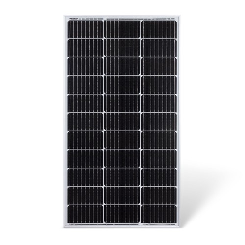 100w monokristallin solarmodul - 100w,