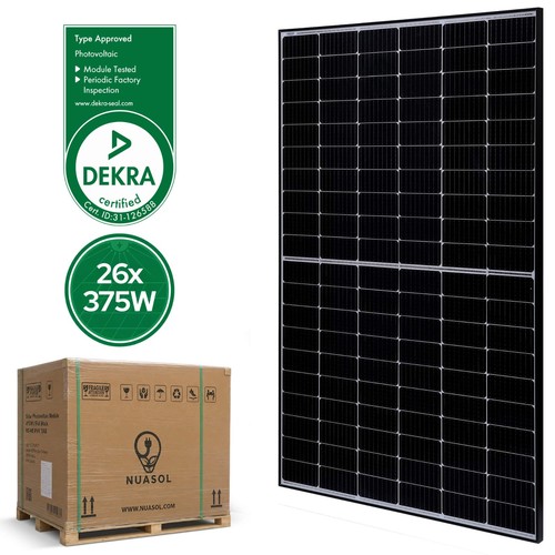 Nuasol 26x solarmodul 375w - 26x,
