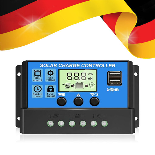 Solarladeregler 10a 20a 30a - 10a,