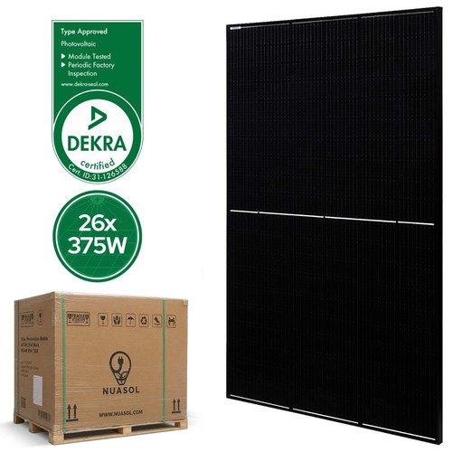 Nuasol 26x solarmodul 375w all - nuasol,