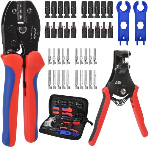 Solarstecker crimpzange set - set, pv