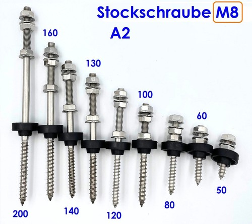 Stockschrauben edelstahl - stockschrauben,
