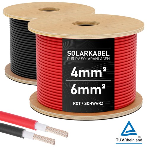 Solarkabel 6mm2 4mm2