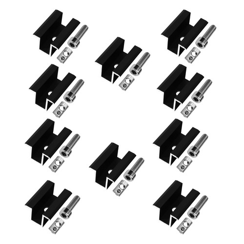 10x mittelklemme photovoltaik - 10x,